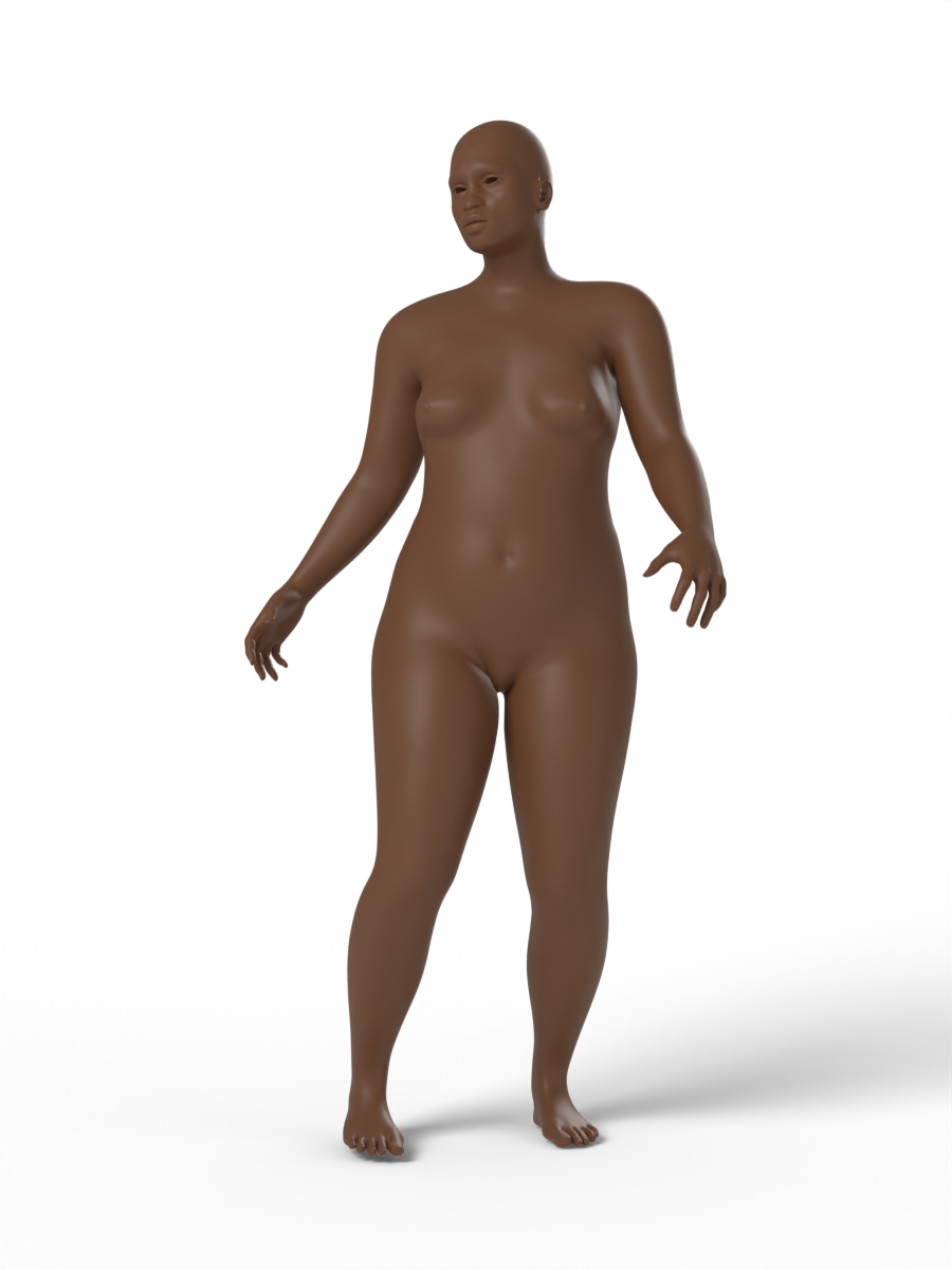 Standing with weight on one hip — figure drawing reference